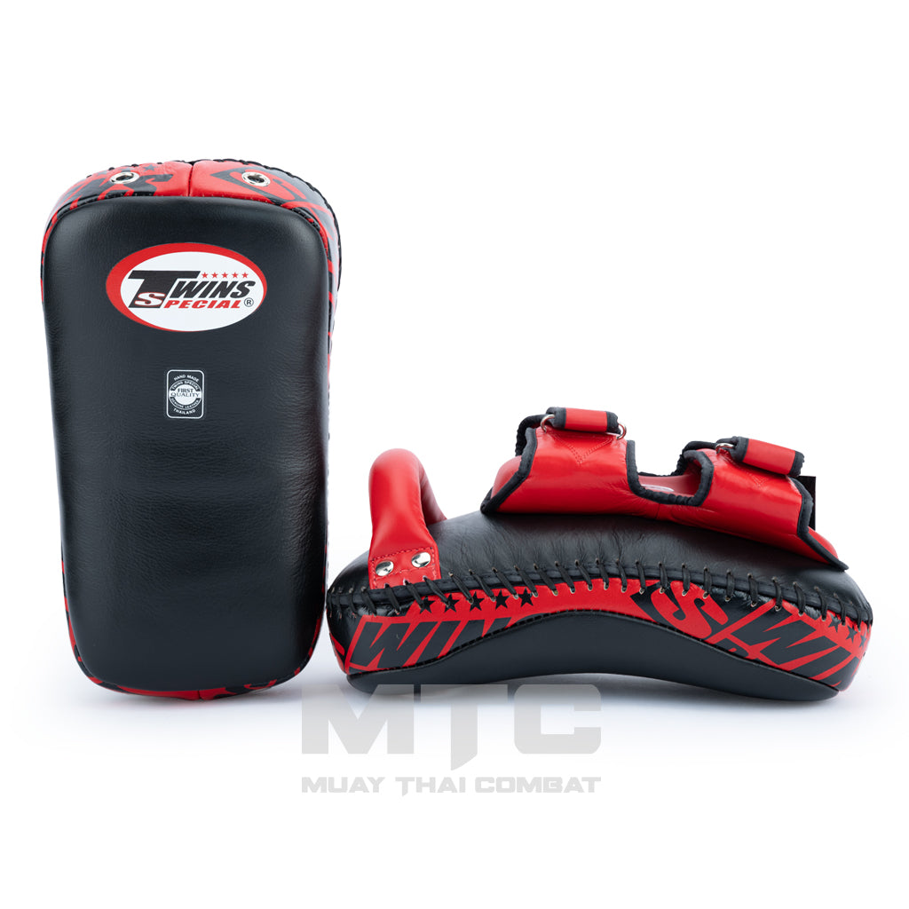 Paracolpi Per Arti Marziali In Vera Pelle - Kick Pad Rotondi Per Muay Thai, Boxe E MMA