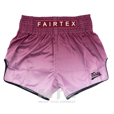 Pantaloncini Thai Boxe Fairtex Maroon Fade